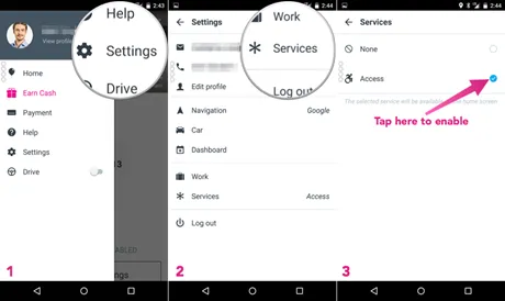 Lyft Settings